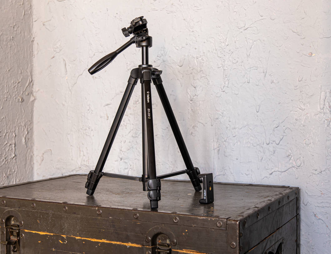 Velbon EX-230II with smartphone holder