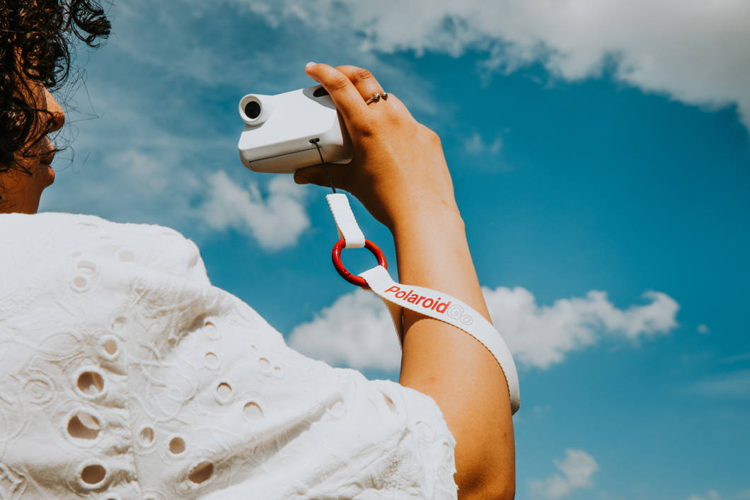 Lanière Poignet Rouge Pour Polaroid Go - Bracelet De Sécurité Et Déco Pour Appareil Photo Instantané
