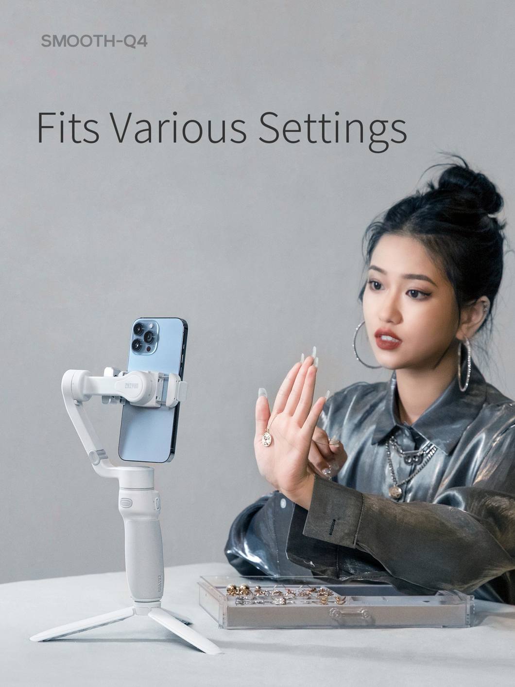 Push creativity to new frontiers with ZHIYUN SMOOTH Q4