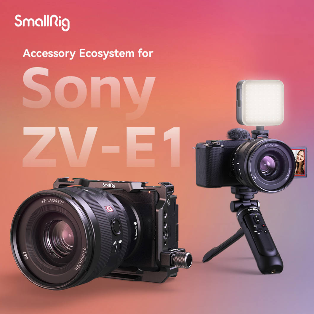4258 Vlogging Tripod Kit Sony ZV-E1 / ZV-E10 / ZV-1 / ZV-1F