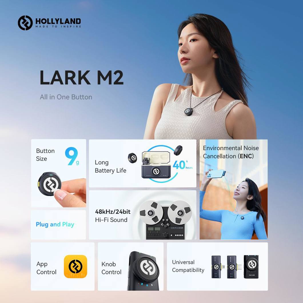 Hollyland Technology on LinkedIn: Hollyland Lark M2 is a tiny