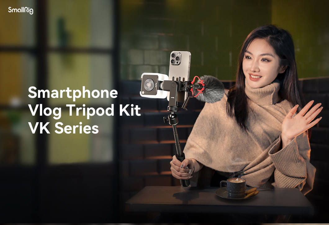 Don't be fooled by the name! The Smartphone Vlog Tripod Kit VK-50 (Product  ID: 4369) isn't just for vlogging! 📸 This versatile to