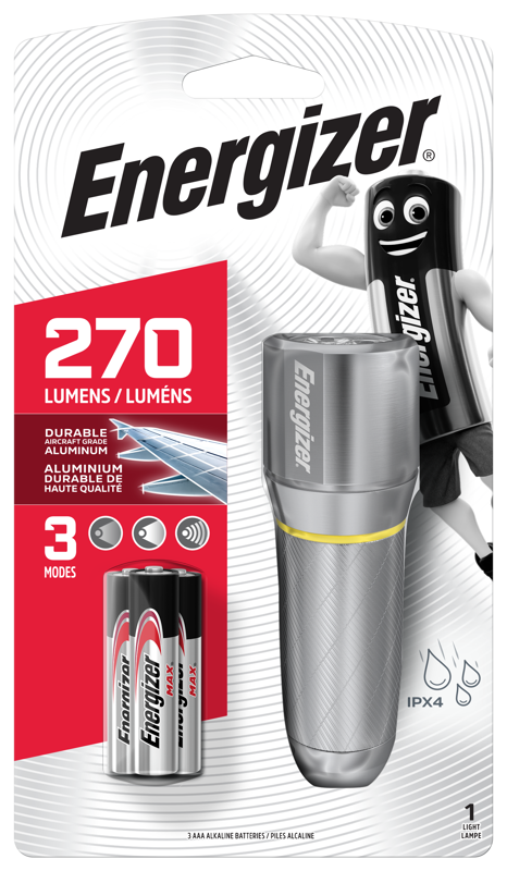 Energizer Vision HD Metal 3AAA - 270 Lumens