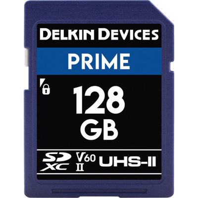 SD Prime 2000X UHS-II U3 (V60) R300/W100 128GB 