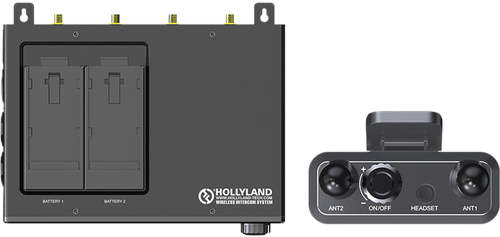 Hollyland MARS T1000 Full Duplex Wireless Intercom System (1 Base Station  and 4 Beltpacks)