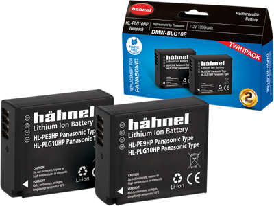 Battery Panasonic HL-PLG10HP / DMW-BLG10E Twin Pack