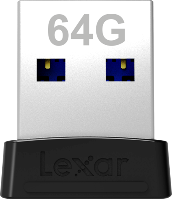 JumpDrive S47 Black / up to 250MB/s (USB 3.2) 64GB 