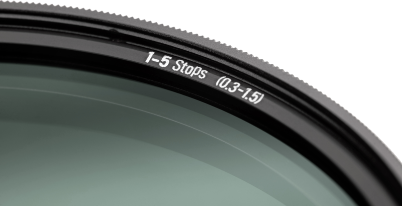 NiSi Filter ND-Vario 1-5 Stops True Color 62mm