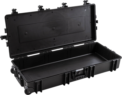 BW Outdoor Cases Type 7200 for gun/rifle/guitar case I Black (empty)