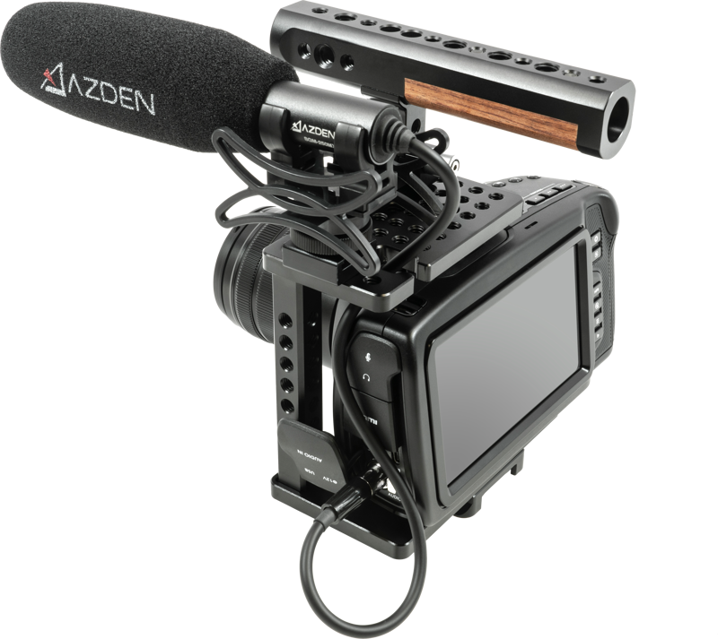 Azden SGM-250MX / Professional Compact Cine with Mini XLR (Blackmagic)