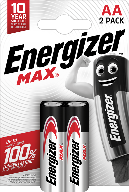 Energizer Max AA 2-pack