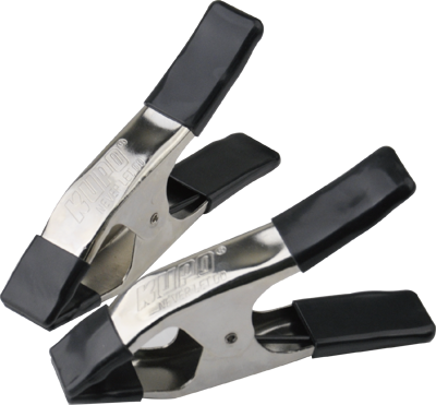 KCP-356-BK 6in Steel Spring A Clamp - Black (Set of 2) 
