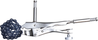 KCP-605 6" (15cm) Chain Clamp with Dual Baby 5/8" (16mm) Studs 