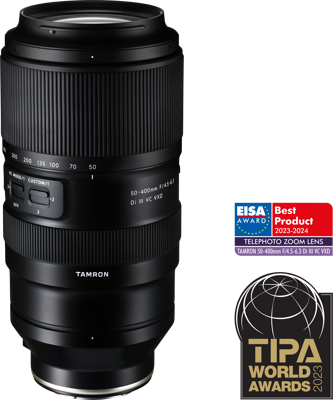 50-400 mm F/4.5-6.3 Di III VC VXD Sony E (Full Frame & APS-C) 