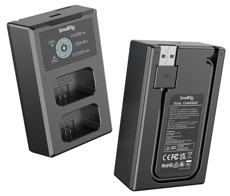 SmallRig 3818 NP FW50 Battery Charger Kit