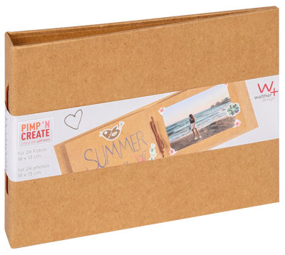 Photo album brown horizontal