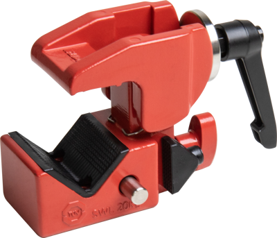 KCP-710X Convi Clamp -Red with engraving 