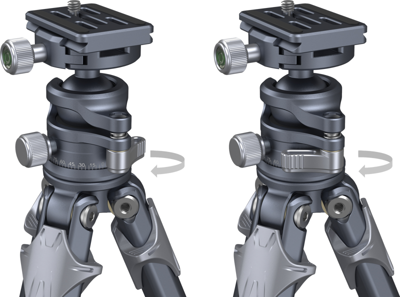 SmallRig 3987 Lightweight Travel Tripod (Alu) AP01