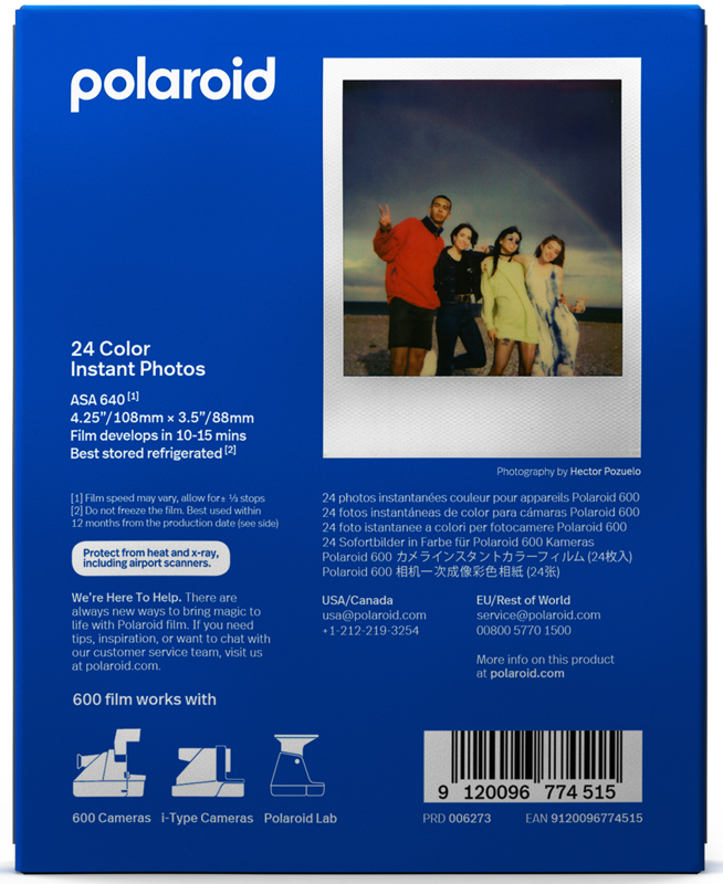 Polaroid 600 Colour Film Packs
