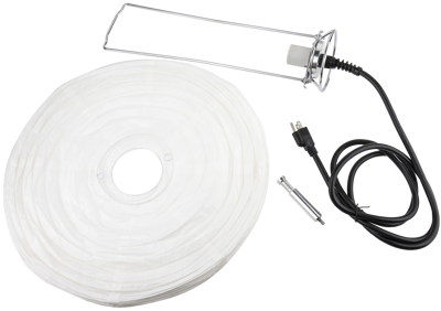 KS-181 18" China Ball Bracketw/E27 Socket 
