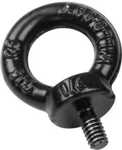 KS-269 Ring Nut 1/4"-20* 12mm Steel(Black) 