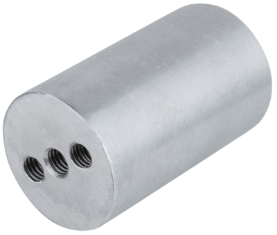 KS-508 1-7/8" (O.D.) 48mm X 3"(80mm) Long Aluminum Tube w/ Double 
