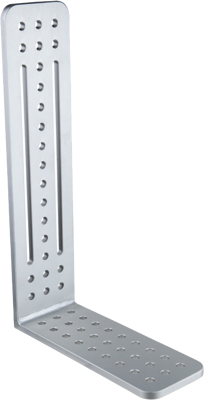 KS-1016C L-Cheese-Plate 10"(25.4cm)X 16"(40.6 cm) With 3/8" Hole 
