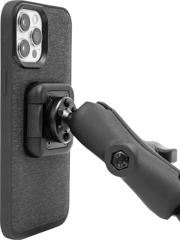 Peak Design Mobile Motorcycle Mount 1" Ball Adapter Black