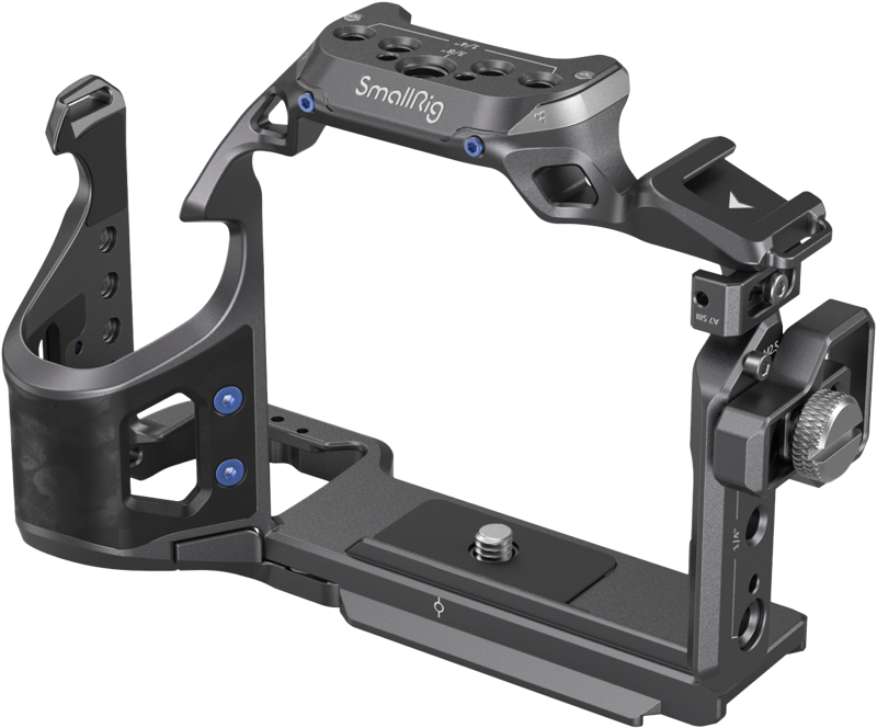 thumbnail image 2 of Sony A7 Iv SmallRig \"Rhinoceros\" Cage Kit For Sony Alpha 7R V / A7 IV / A7S III W/Cable Clamp W Quick-Release Plate For Arca-Swiss -4308 Sony A7iv Cage 2 of 14