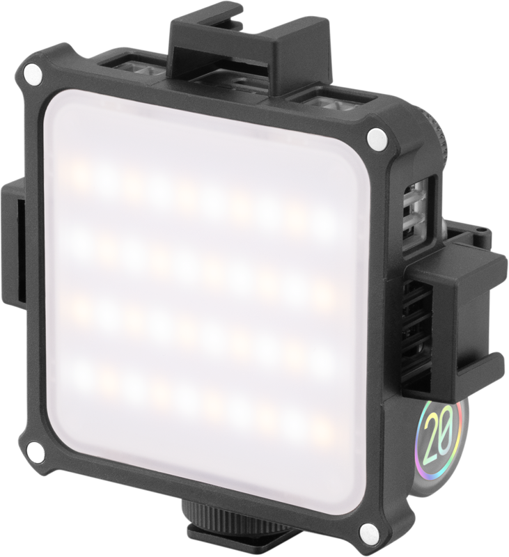 Zhiyun M20C 20W RGB Mini Pocket Fill Light LED Video On Camera