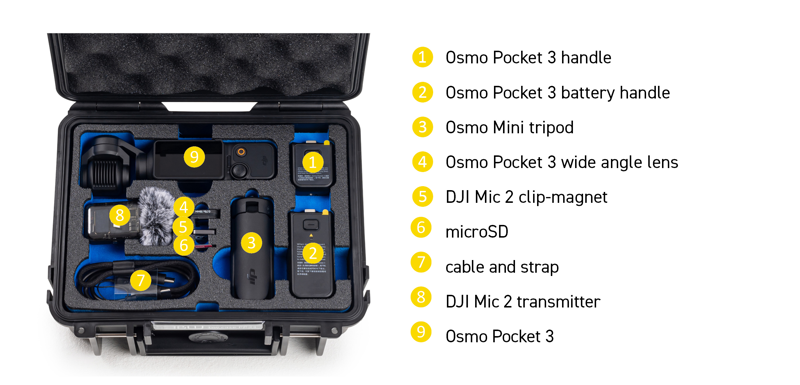Osmo Pocket 3 Creator Combo - DJI