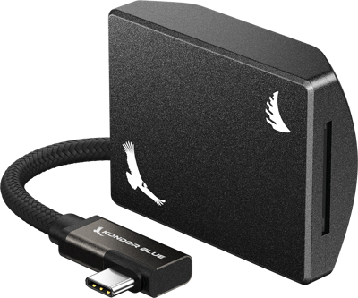 Kondor Blue SD Recording Module (MagSafe Compatible External) Raven Black