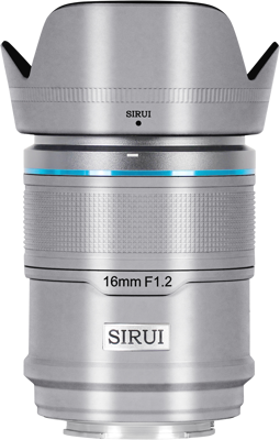 Lens Sniper APS-C AF 16mm F1.2 X-Mount Silver 