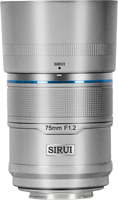 Sniper Lens APS-C AF 75mm F1.2 Z-Mount Silver 