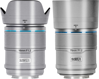 Sniper Lens APS-C AF Kit 16 & 75mm F1.2 E-Mount Silver