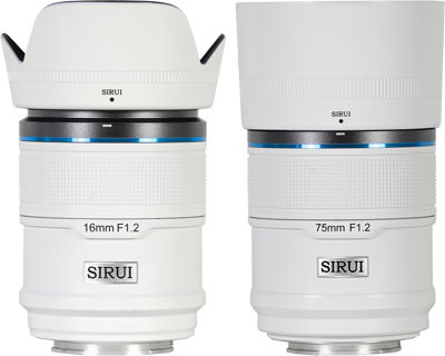 Sniper Lens APS-C AF Kit 16 & 75mm F1.2 X-Mount White