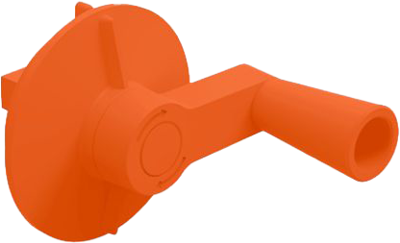 Lab-box crank orange
