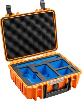 BW Outdoor Cases Type 1000 for Insta360 X4, orange 