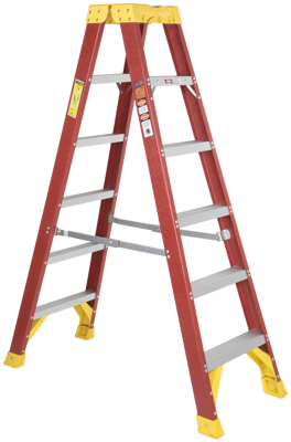 KFL-T6 Fiberglass ladder Double Sided (180cm)