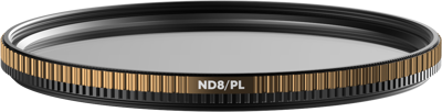 QuartzLine ND8 (3 Stop) / Polarization Filter 77mm 