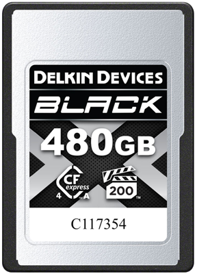 CFexpress 4.0 BLACK | Type A | VGP200, R1830/W1710 (Type A | 4.0) 480GB