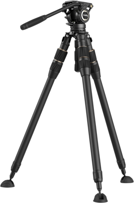 4643 Carbon Fiber Tripod Kit with Head FT-S303 