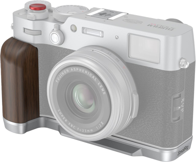 4804 Wooden L-Shape Grip for FUJIFILM X100VI / X100V Sliver