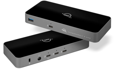 Thunderbolt Hub with 5 Ports, Thunderbolt 5 (USB-C) ports to a Mac, PC or iPad Pro 