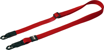 I ACAM-100A I Slim & Soft Cloth Camera strap - Leica M/mirrorless (w/Ring) Red 