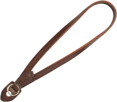 I ACAM-290 Leather Hand Strap (w/Ring-type/Eyelets) Dark Brown 