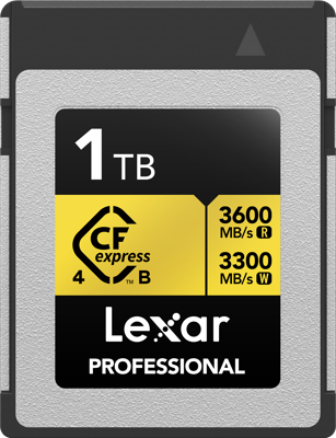 CFexpress 4.0 Pro Gold R3600/W3300 1TB 