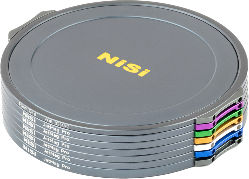NiSi 77mm To 82MAG Aluminum Adapter Ring & Front Cap - Lets You Use JetMag Pro Filters On 77mm Thread Lenses