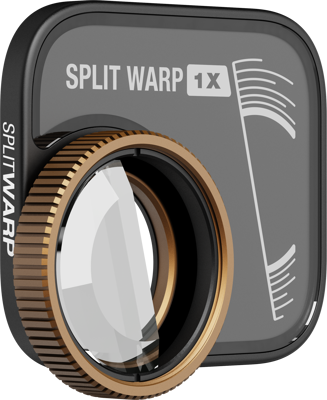 LiteChaser 16 Split Warp Lens for iPhone 16 Pro 