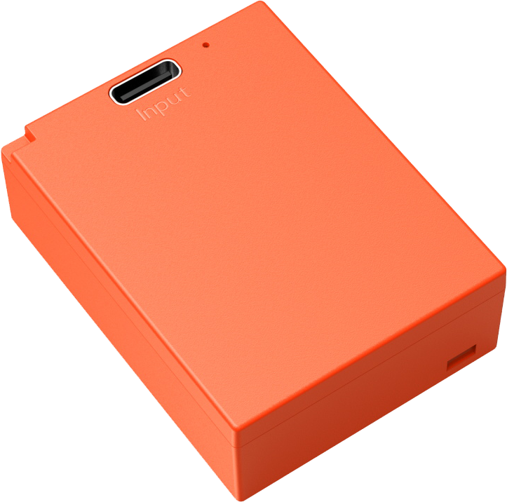SmallRig 5088 USB-C Rechargeable Camera Battery NP-W126S  Orange - Baterie reincarcabila pentru camere Fuji ce folosesc baterii NP-W126S [9]
